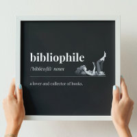 Definição bibliófila de um trevo de livros (Preto)