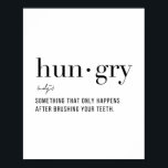 Poster Definição com fome<br><div class="desc">Definição com fome</div>