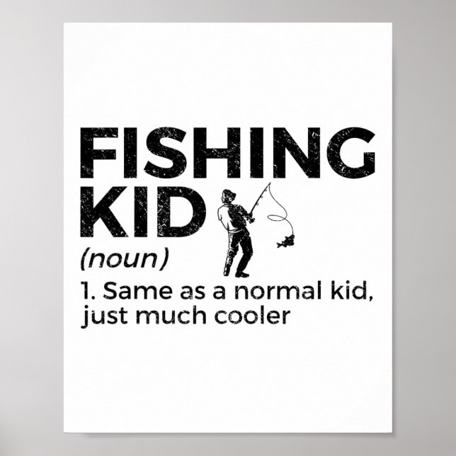 Poster Definição de Criança Engraçada de Pesca  (Frente)