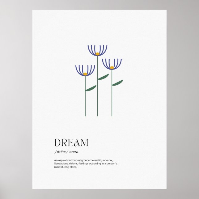 Poster Definição de Sonho (Frente)
