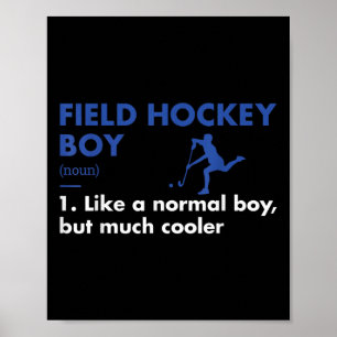 Poster Definição de Sport Boy no hóquei de campo