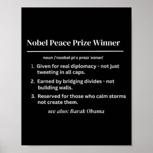 Poster Definição de Vencedor do Prêmio Nobel da Paz Oma V
