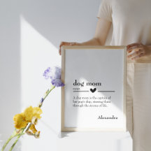 Definição personalizada de "Mãe de Cachorro"