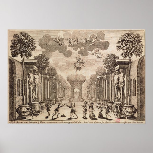 Póster Definir design 'Andromede' (Frente)