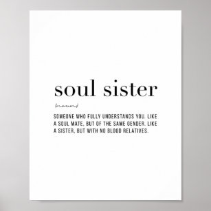 Poster Definition Soul Sister