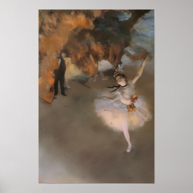 Poster Degas A Estrela (Frente)