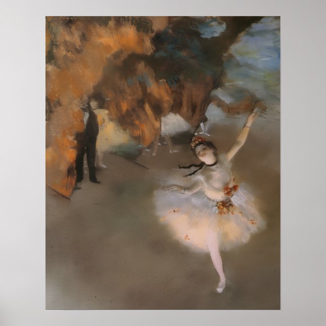 Poster Degas A Estrela (Frente)