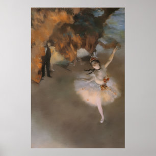 Poster Degas A Estrela