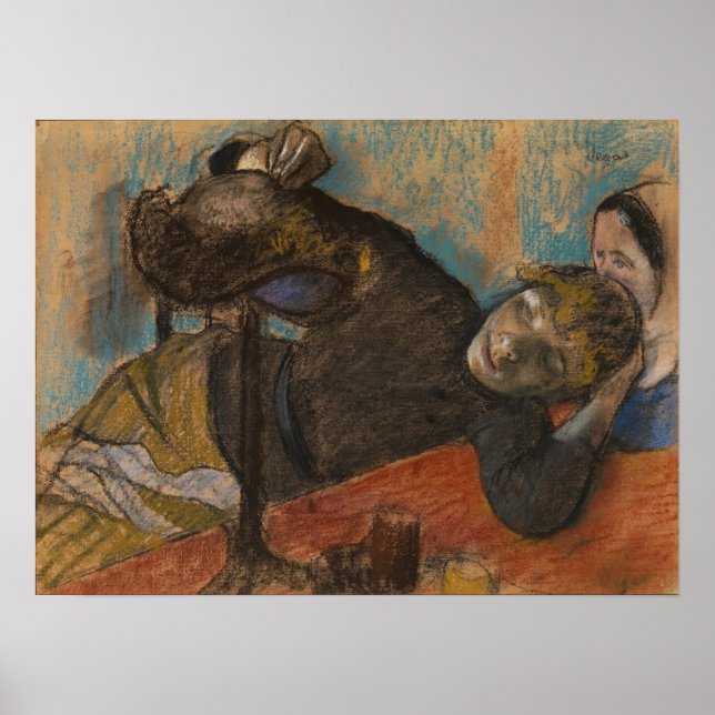 Poster Degas - A Modista (Frente)
