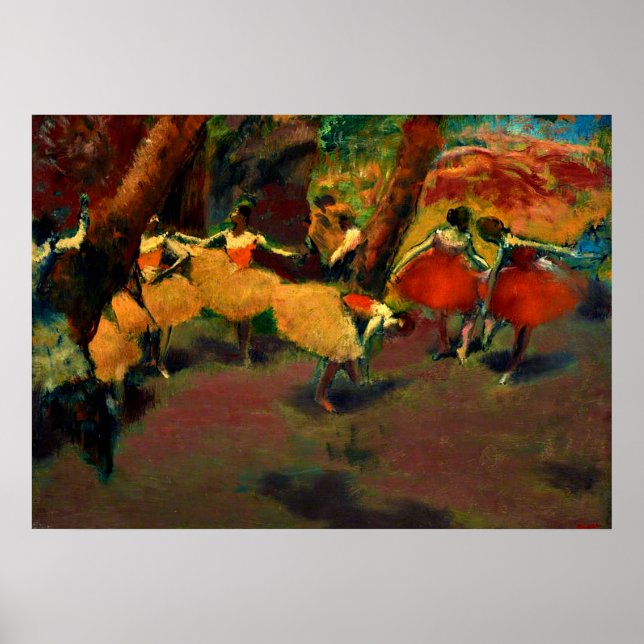 Poster Degas - Antes do Desempenho (Frente)