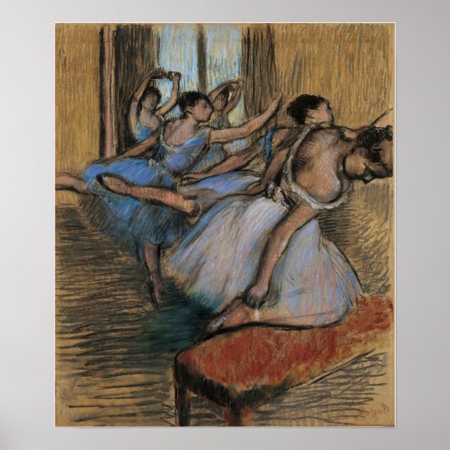 Poster Degas - As Dançarinas (Frente)