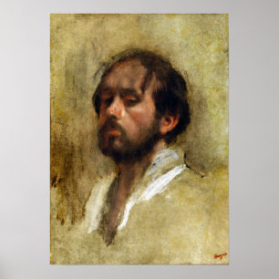 Poster Degas - Autorretrato