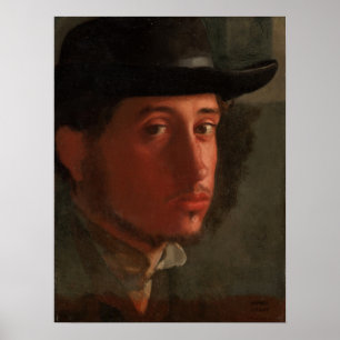 Poster Degas - Autorretrato