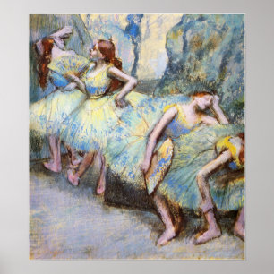 Poster Degas - Dançarinos Balés Nas Asas 1900