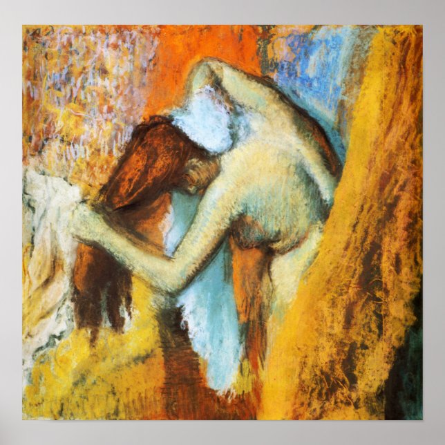 Poster Degas - Mulher em sua Toilette 1905 (Frente)