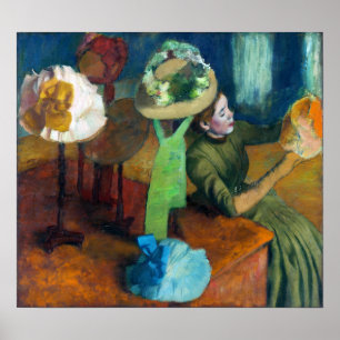 Poster Degas - O Compro Millinery