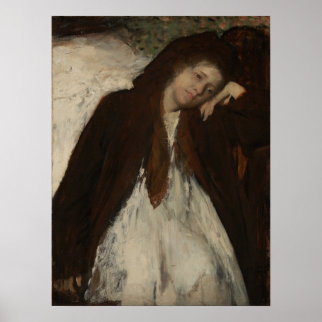 Poster Degas - O Convalescente (Frente)