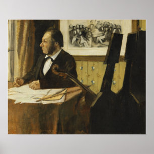 Poster Degas - O Pilete Cellist