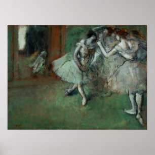 Poster Degas - Um Grupo De Dançarinos