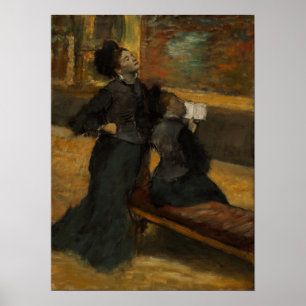 Poster Degas - Visite Um Museu