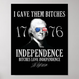 Poster Dei-Lhes Independência Es 1776