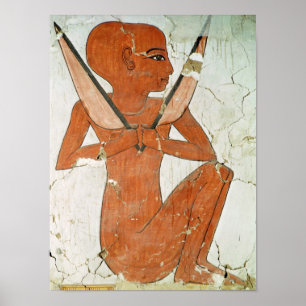Poster Deidade das NAO, do túmulo de Nefertari