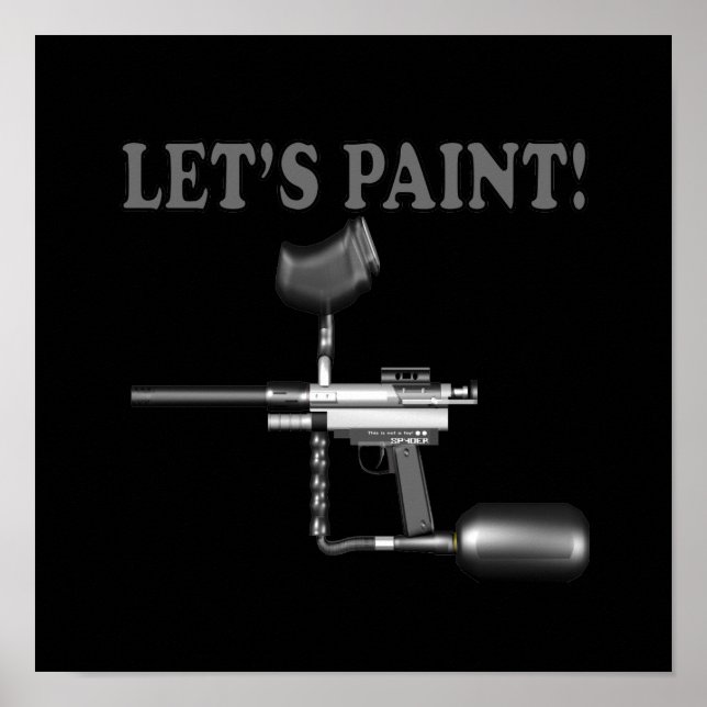 Poster Deixa a pintura 3 (Frente)