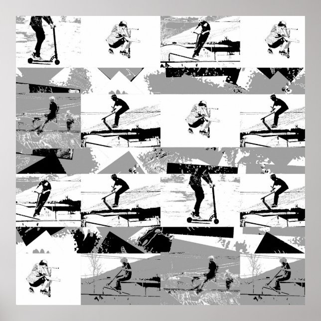 Poster Deixa-Nos Passar Por Aí - Controle De Patinete De  (Frente)