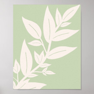 Poster Deixa o Pastel verde