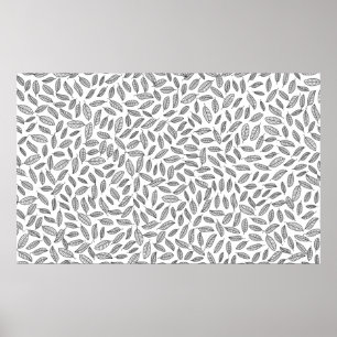 Poster Deixa papel de parede de fundo folha