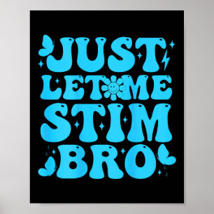 Poster Deixe-Me Estimular, Irmão Engraçado, Autismo Autis