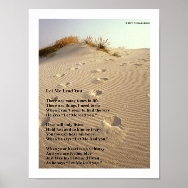 Póster Deixe-Me Liderar Você (Frente)