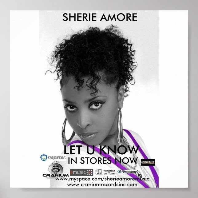 Póster Deixe-me saber (Frente)