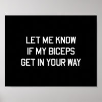 Deixe-Me Saber Se Meus Biceps Entram No Seu Caminh