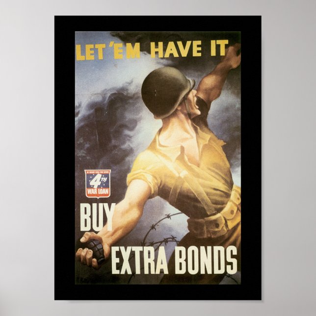 Póster Deixe-Me Ter A Segunda Guerra Mundial (Frente)