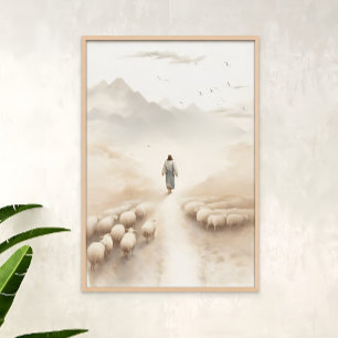 Poster Deixe o 99, Arte Cristã Moderna, Jesus Sai