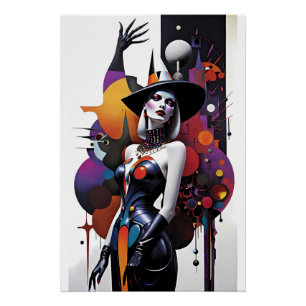 Póster Deixe que o poder da bruxaria o convença - Ken Gag