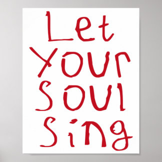 Poster Deixe Sua Alma Cantar Sticker3