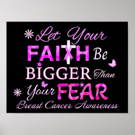 Poster Deixe sua fé ser maior