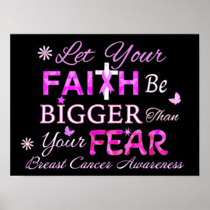 Poster Deixe sua fé ser maior