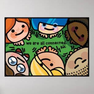 Poster deixe sua parede trabalham