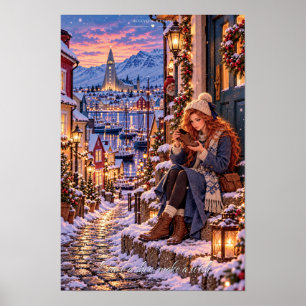 Poster Deixe um Sapato Faça um Desejo Reykjavik Islândia