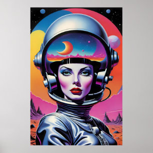 Poster Deixei meu coração no espaço externo