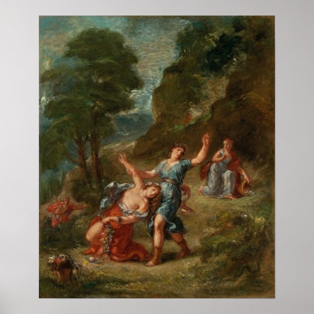 Poster Delacroix - A Primavera (Frente)