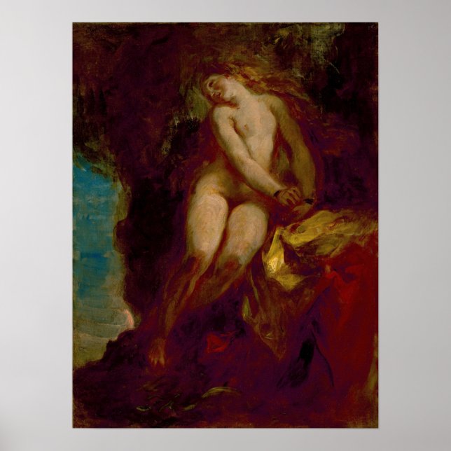 Poster Delacroix - Andromeda (Frente)