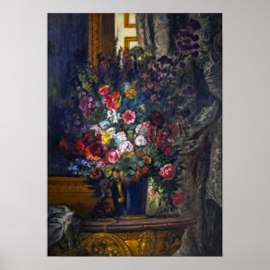 Poster Delacroix - Flor Com Console 1849