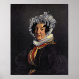Poster Delacroix - Madame Henri François Riesener (Felic.