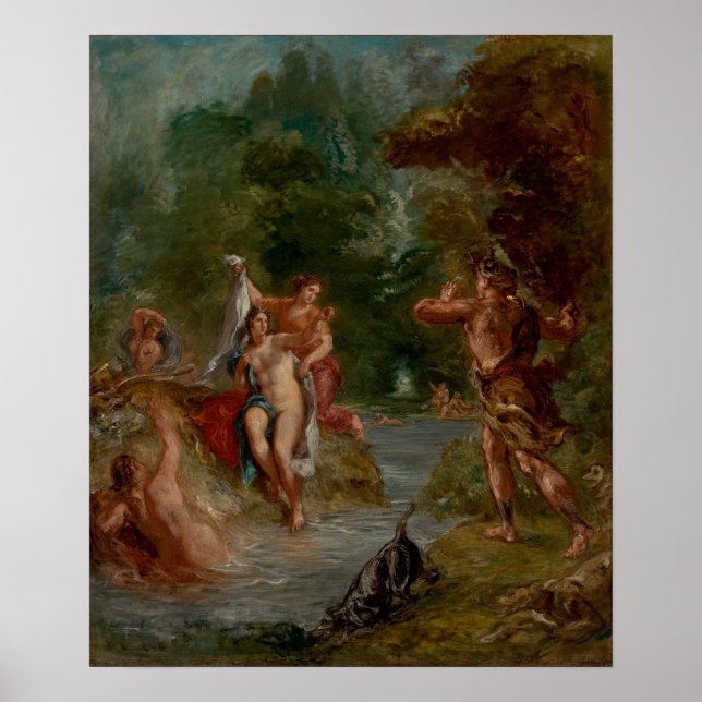 Poster Delacroix - Quatro Seasons Summer Diana Surpreende (Frente)