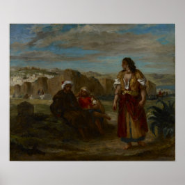 Poster Delacroix - Tangier View