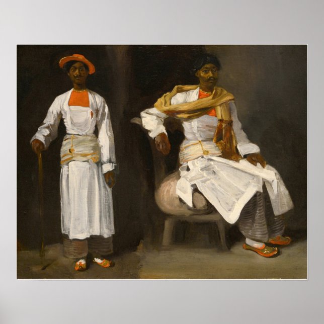 Poster Delacroix - Trajes (Frente)